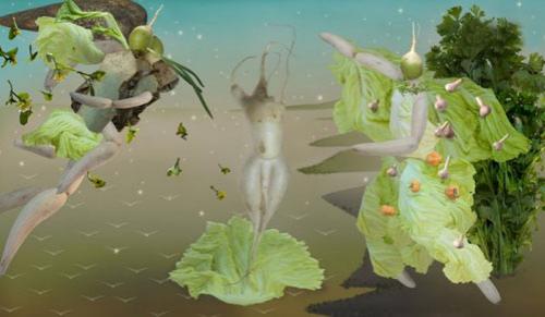 Китайская художница сделала Мону Лизу и Мерилин Монро съедобными