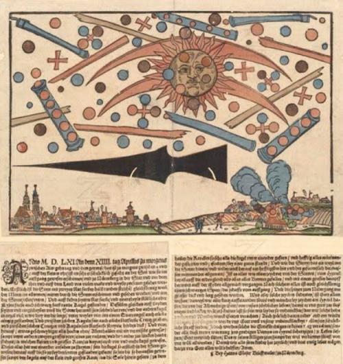 Необъяснимые изображения НЛО на древних рисунках, фресках и картинах