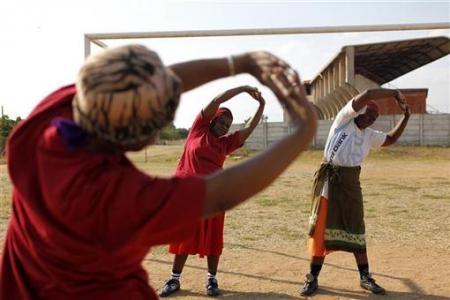 Бабушки из ЮАР сколотили футбольную команду