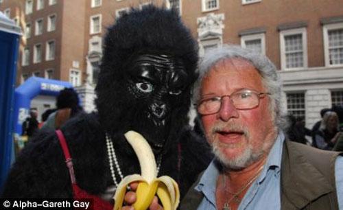 За 100 фунтов в Лондоне можно было стать гориллой