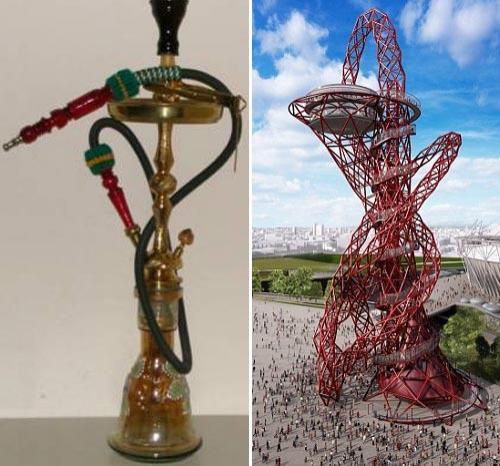 Гигантский кальян встретит гостей Лондона накануне конца света