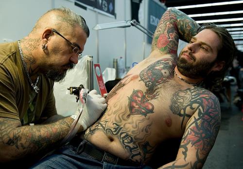 В Германии прошел Международный съезд татуировщиков