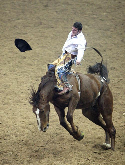 Американские ковбои отметили юбилей родео