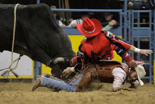 Американские ковбои отметили юбилей родео