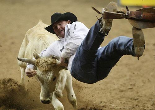 Американские ковбои отметили юбилей родео