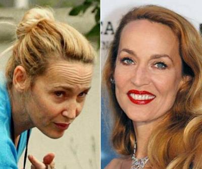 Звезды Голливуда с макияжем и без. Часть 3