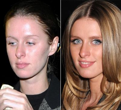 Звезды Голливуда с макияжем и без. Часть 3