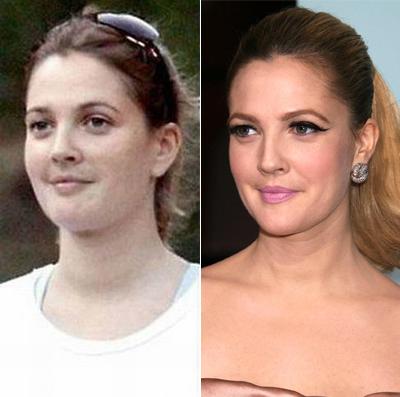 Звезды Голливуда с макияжем и без. Часть 3