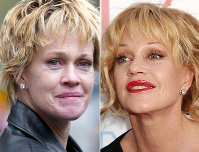 Звезды Голливуда с макияжем и без. Часть 3