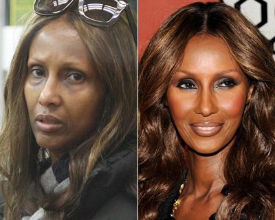 Звезды Голливуда с макияжем и без. Часть 3