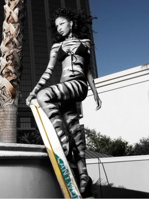 Претенденток на звание «Мисс Вселенная 2010» прикрыли почти одним боди-артом