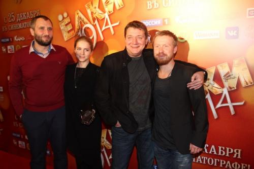 Екатерина Архарова снова улыбается – на премьере комедии «Ёлки 1914»