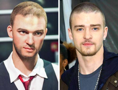 Когда восковые фигуры были не похожи на знаменитостей