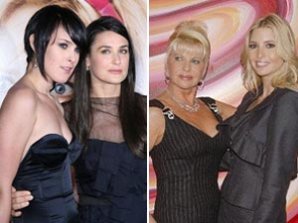 Знаменитые мамы и их дочери