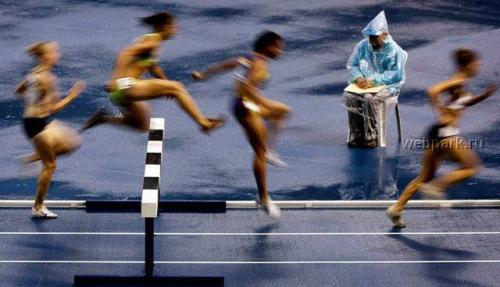 Гримасы большого спорта:  лучшие  фотографии 2007 года