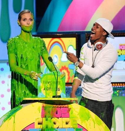 Nickelodeon забрызгал звезд слизью