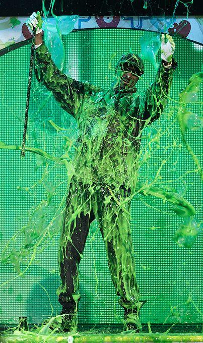 Nickelodeon забрызгал звезд слизью