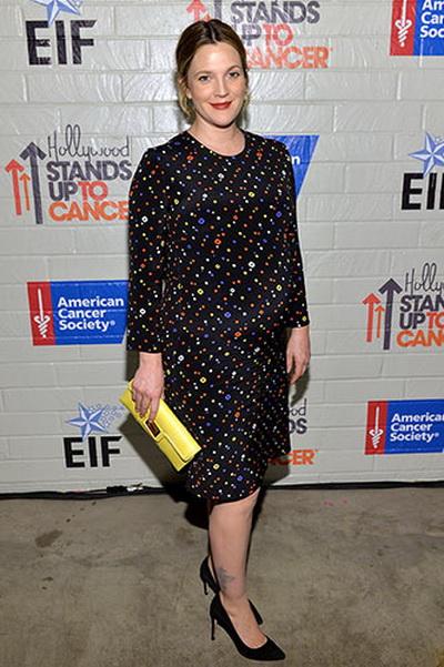 Дрю Бэрримор и еще 9 стильных беременных знаменитостей