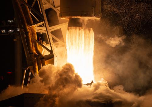 Красивые снимки со старта ракеты Antares