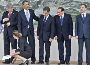 Необычная фотогалерея глав государств