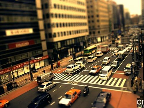 Фотоэффект Tilt-Shift: лилипутские фотографии в реале