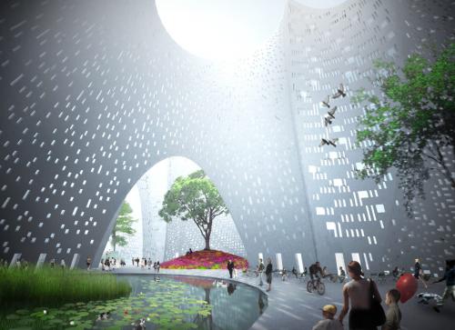 Для Армении спроектировали биоморфный город