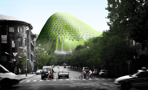 Для Армении спроектировали биоморфный город