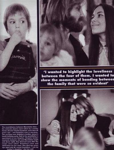 Журнал Hello опубликовал детские фото Анджелины Джоли