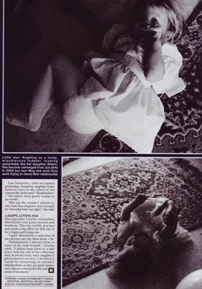 Журнал Hello опубликовал детские фото Анджелины Джоли