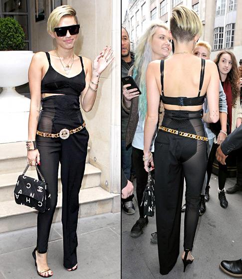 Знаменитости на красной дорожке без нижнего белья