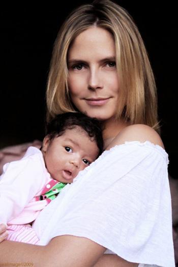 Хайди Клум  и Сил  показали миру своего четвертого ребенка