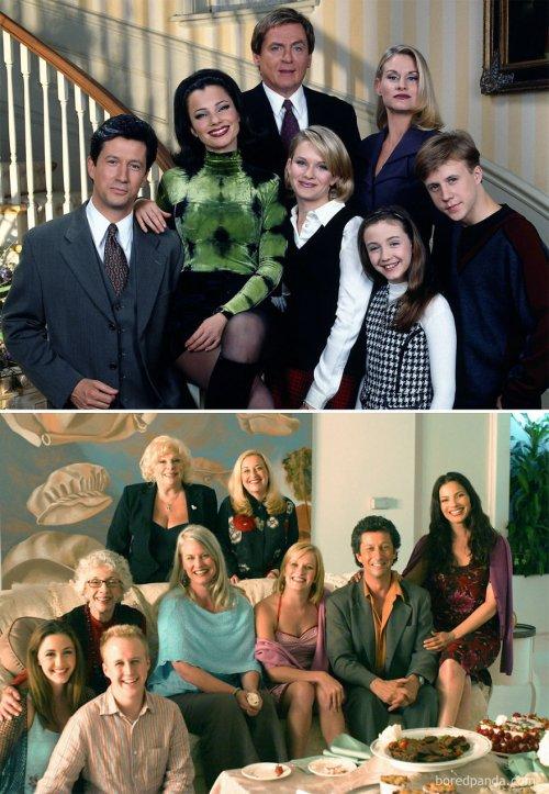 Актёрские составы знаменитых фильмов спустя годы