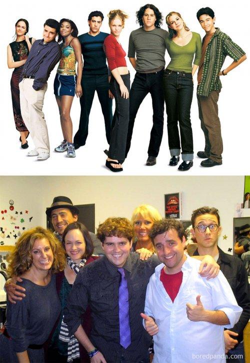 Актёрские составы знаменитых фильмов спустя годы