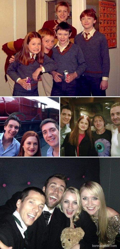 Актёрские составы знаменитых фильмов спустя годы