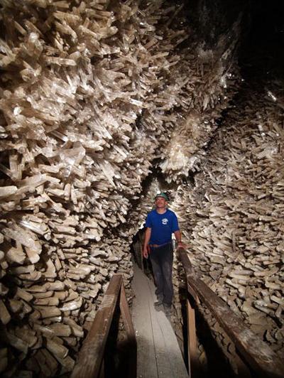 Удивительные мексиканские пещеры в шахте Найка