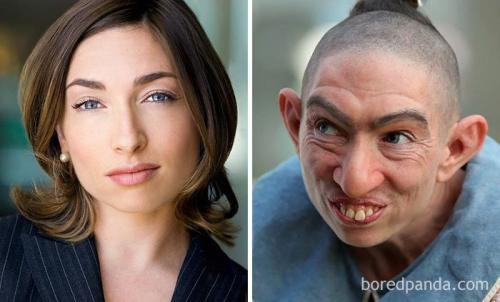 Актеры до и после грима