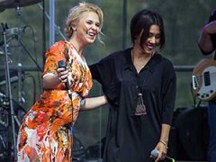 Пелагея на фестивале «Поле-Music» в саду «Эрмитаж» осуществила свои мечты