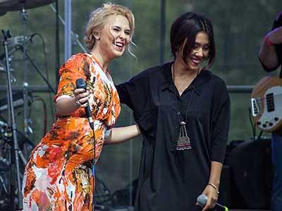 Пелагея на фестивале «Поле-Music» в саду «Эрмитаж» осуществила свои мечты