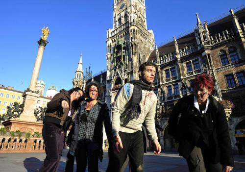 Зомби-парады прошли в 26-ти городах мира