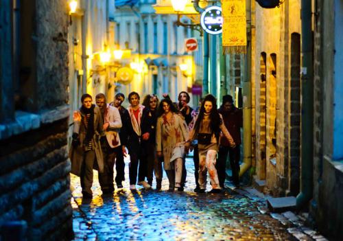 Зомби-парады прошли в 26-ти городах мира