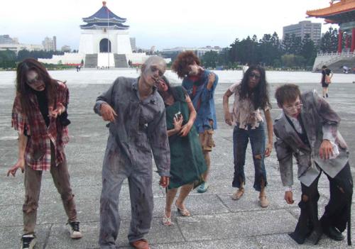 Зомби-парады прошли в 26-ти городах мира