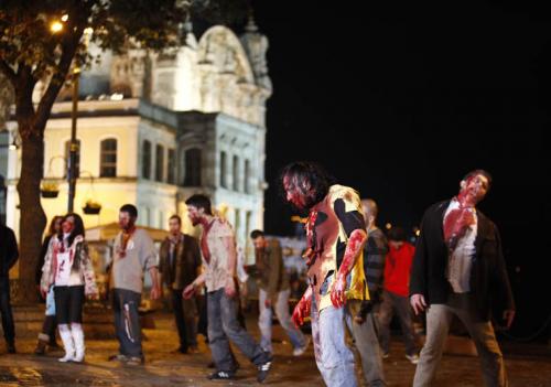 Зомби-парады прошли в 26-ти городах мира