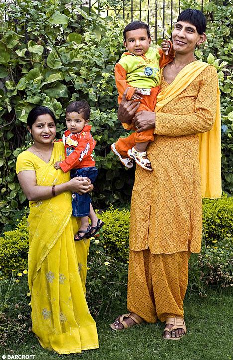 Самый высокий ребенок в мире живет в Индии