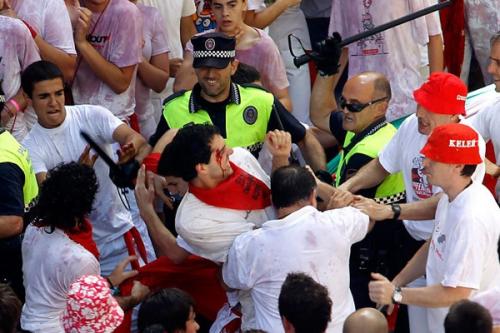 Испанцы утопили город в крови и вине…