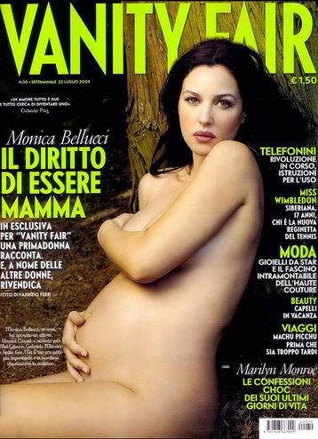 Беременные звезды, которые снимались для обложек глянца