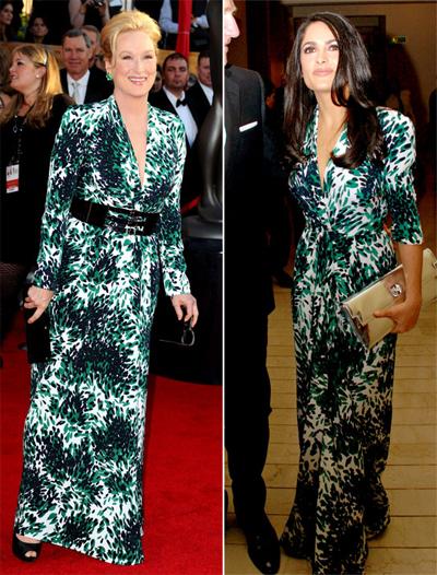 Позорное дефиле: звезды в одинаковых нарядах