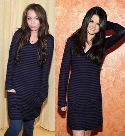 Майли Сайрус (Miley Cyrus) - Селена Гомез (Selena Gomez)