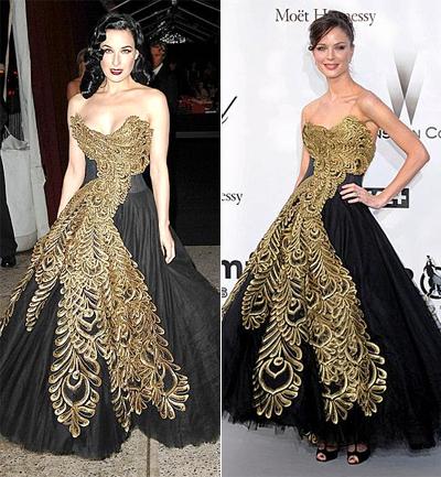 Дита фон Тиз (Dita Von Teese) - Джорджина Чепмэн (Georgina Chapman)