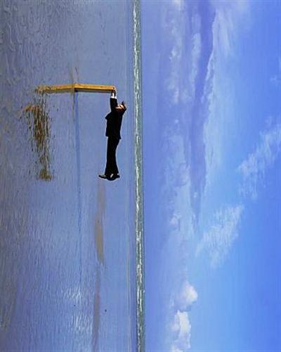 Без фотомонтажа и… гравитации