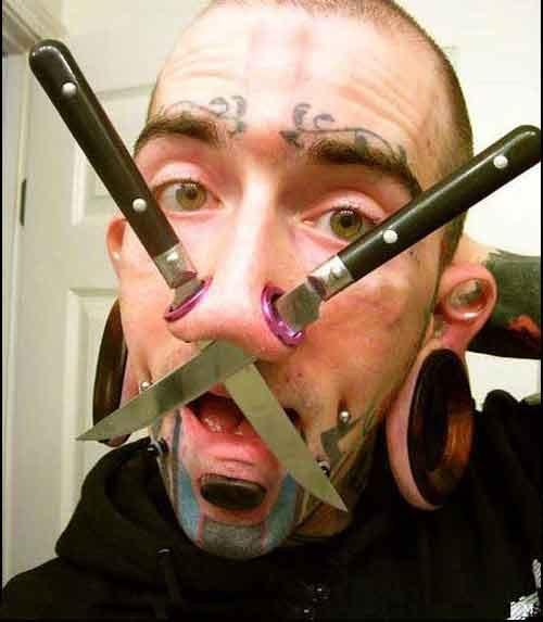 Экстремальный боди-арт: нервных просят удалиться!..